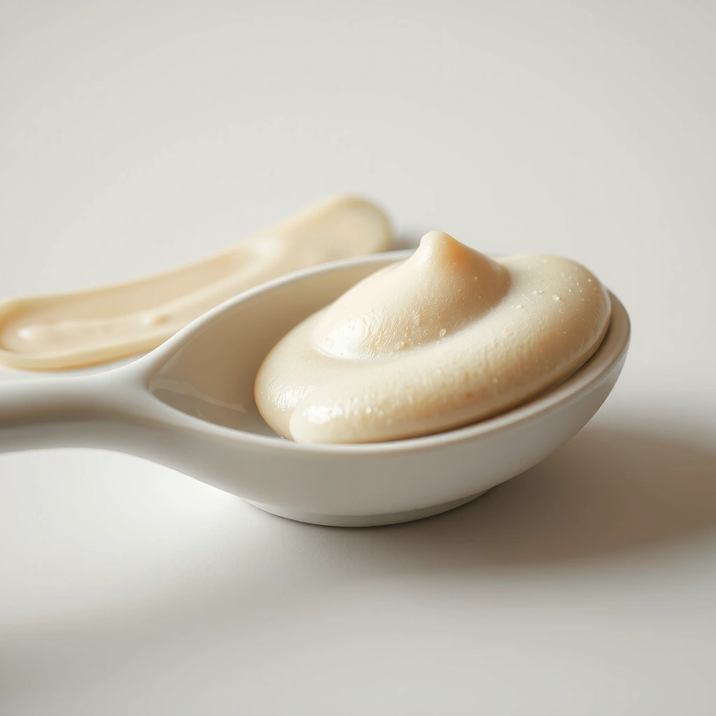 Tekstur krim pelembab yang kaya