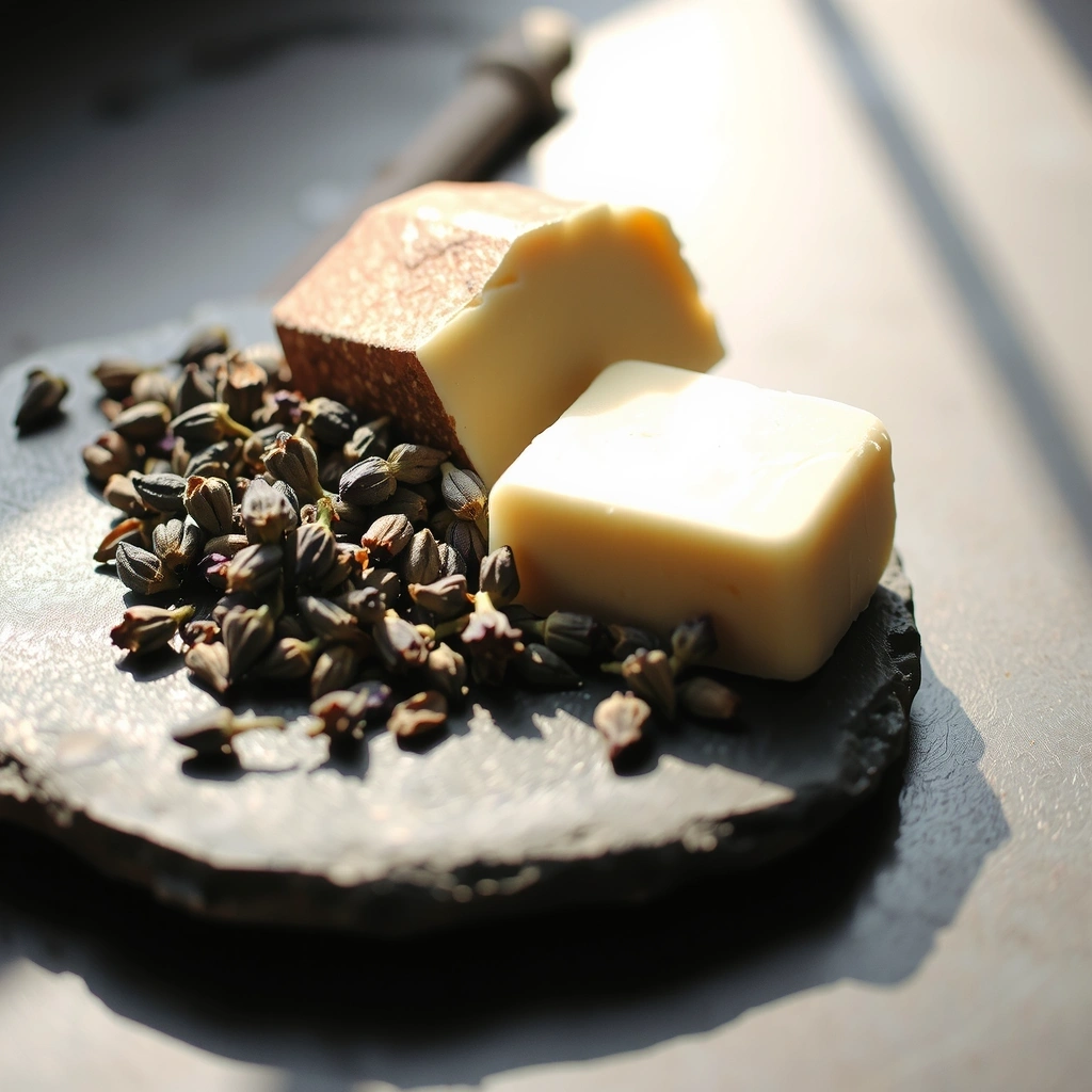 Bahan alami lavender dan shea butter